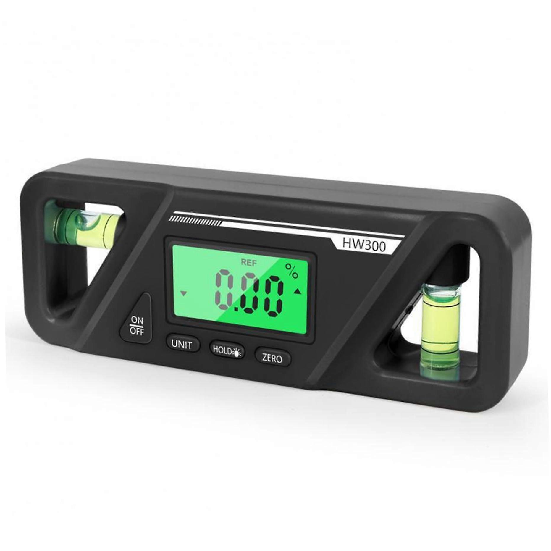 Digital Level and Protractor 3-in-1 Multi-Purpose Inclination Meter with Magnetic Base, Portable Design, Bright LED Display, No Battery Required