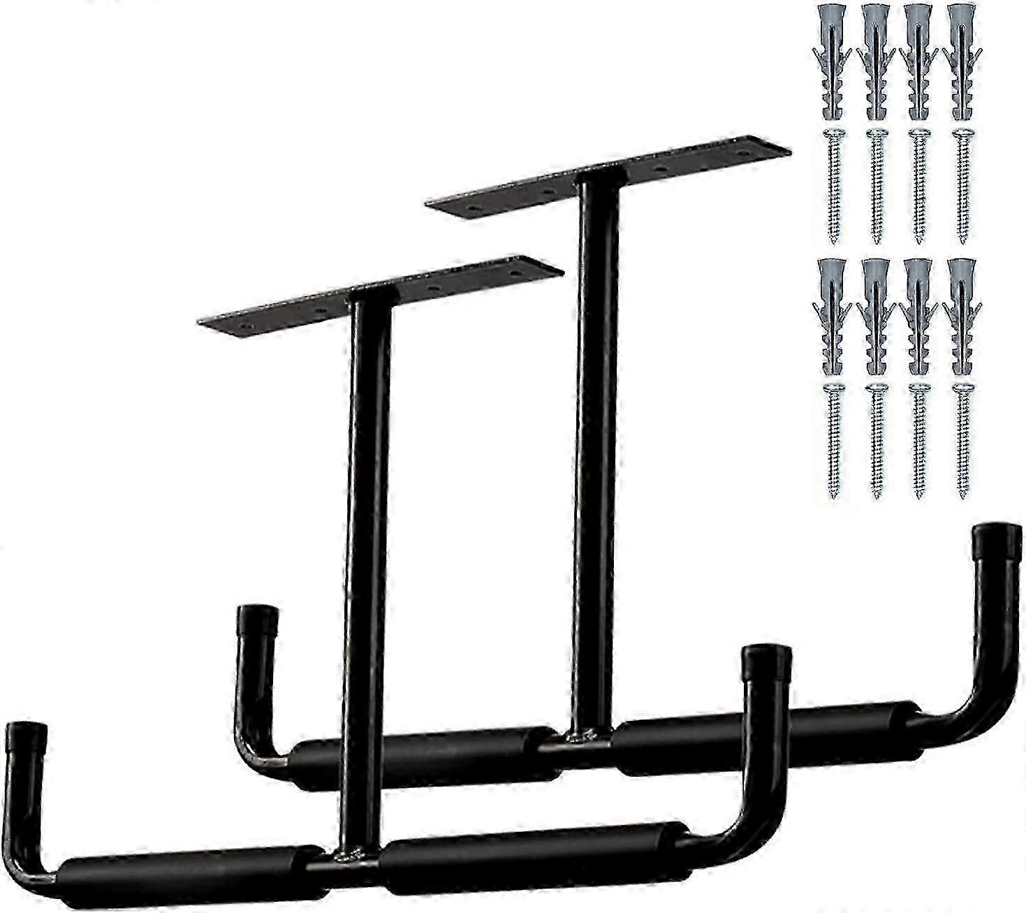 2 Garage Ceiling Storage Solution, Strong Steel Overhead Rack, Garage Storage 2025