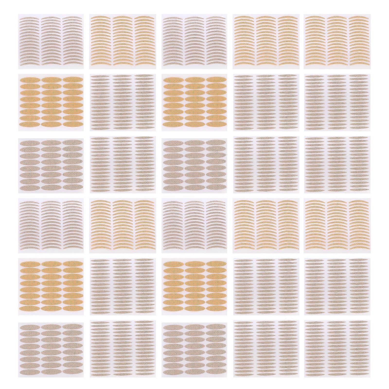 Eyelid Stickers 50 Sheets Invisible Eyelid Tape Medical Grade Material For Women Assorted Color Breathable Instant