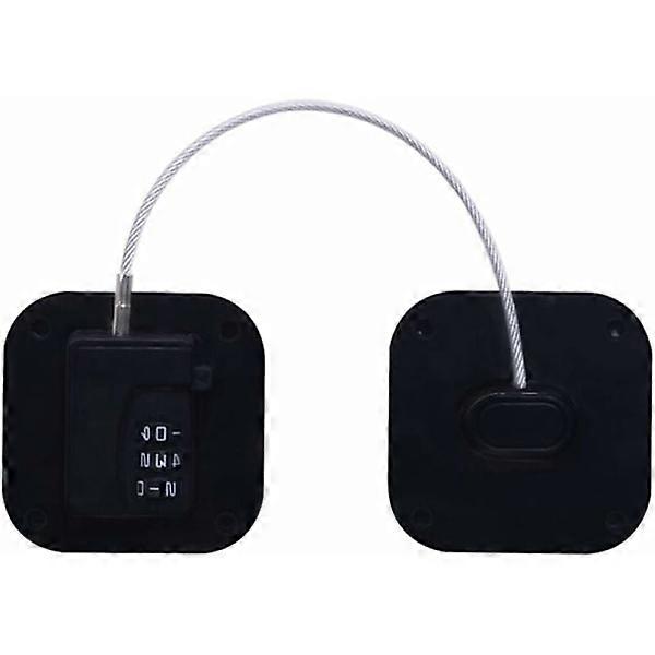 Refrigerator Code Lock, Mini Refrigerator, No Punching, With Strong Code Glue, Black