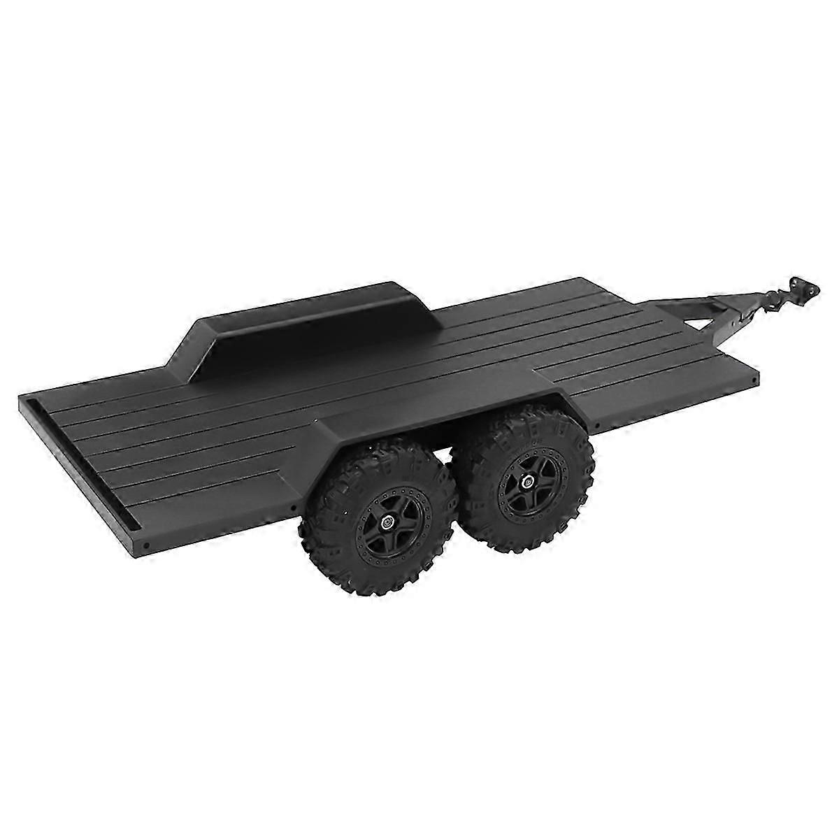 RC Crawler Utility Trailer with Hitch for 1/18 RC Crawler Car