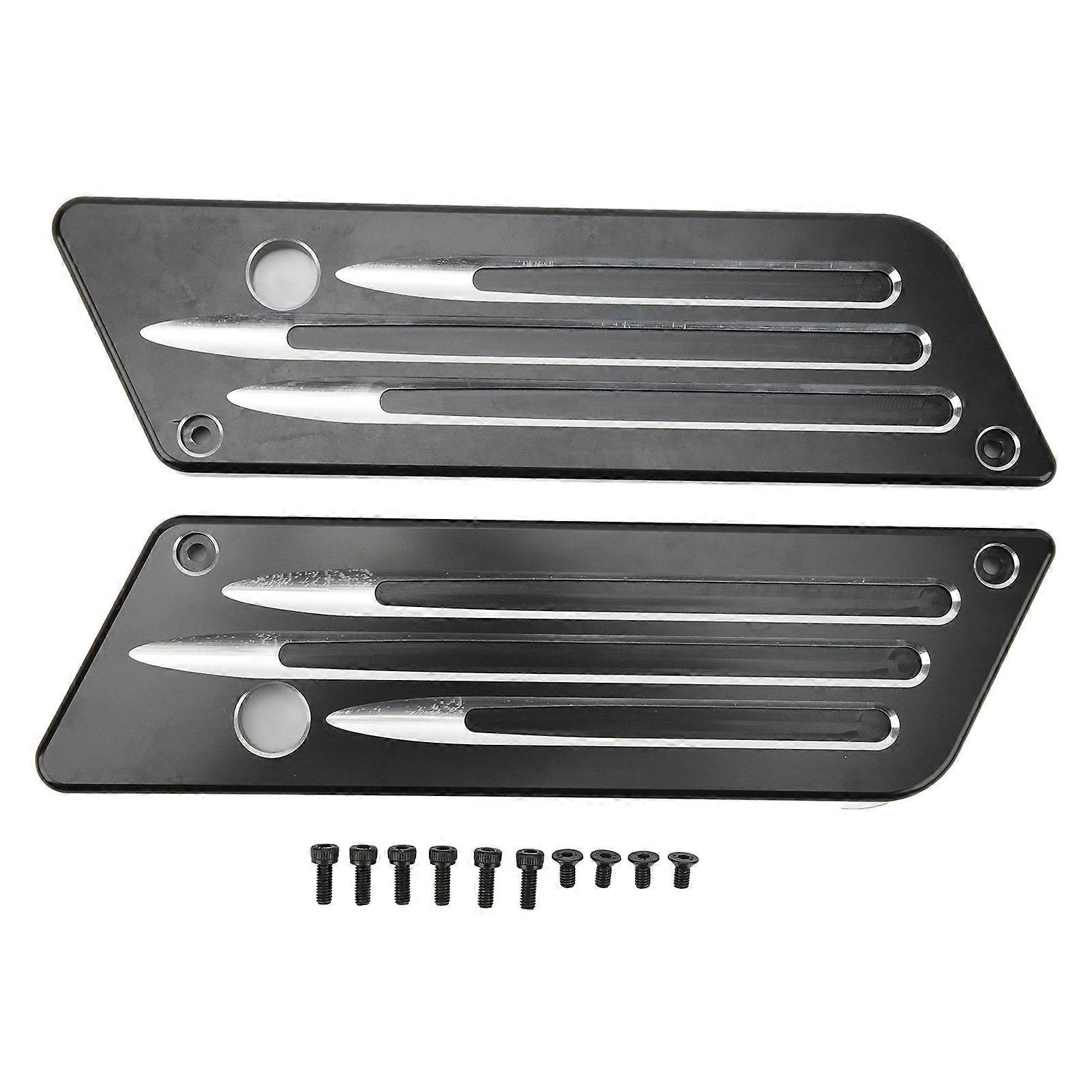 harley touring saddlebag latch covers 1993-2013