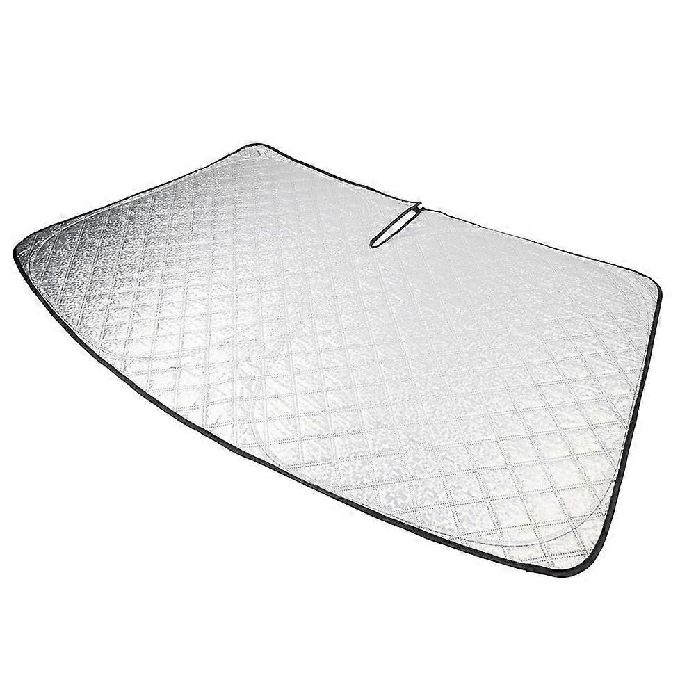 1 Piece Foldable Sunshade for Windshield with Custom Aluminum Coating, Cotton and Oxford Fabric for Forester 20142018