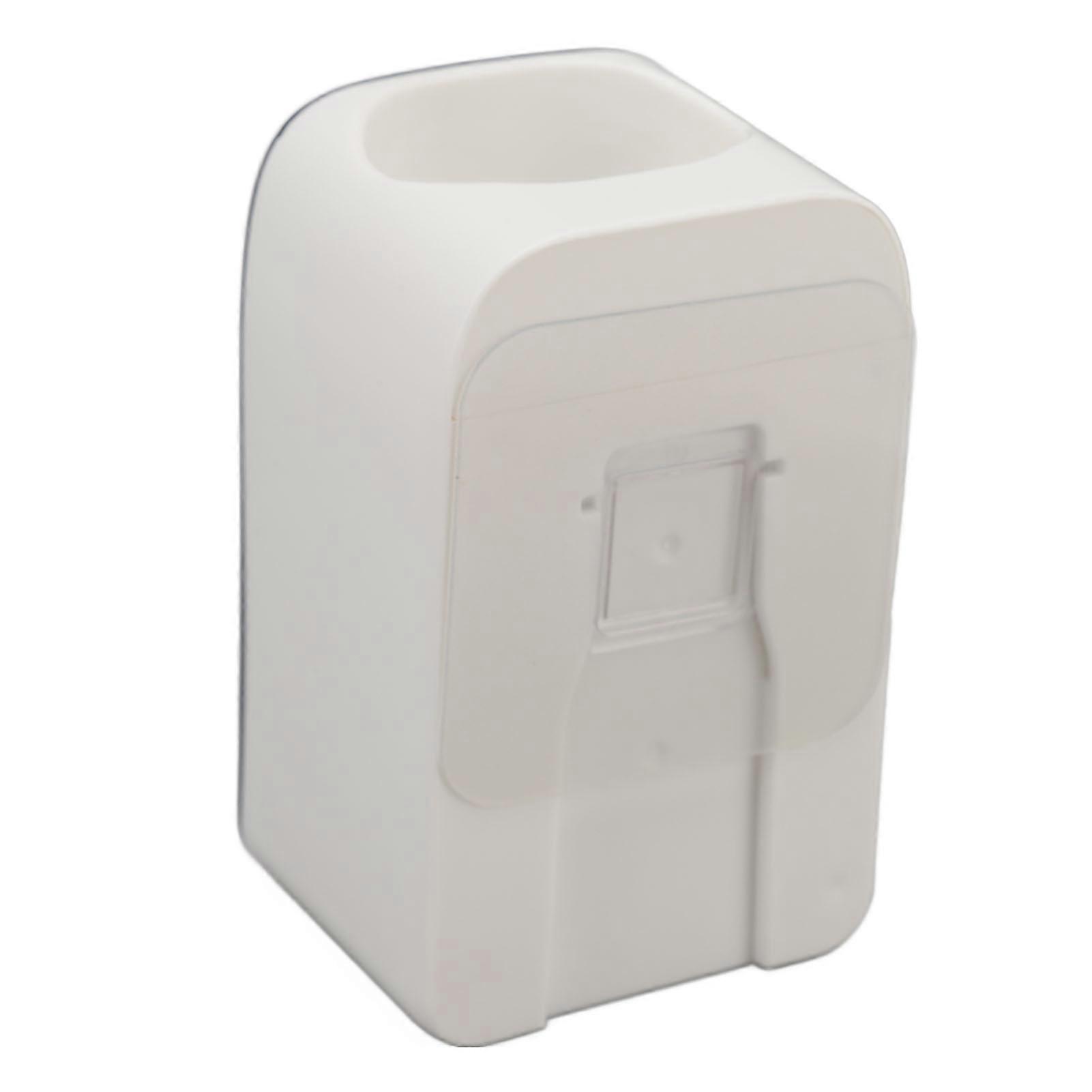 Automatic Toothpaste Dispenser Wall Mounted Adhesive Toothpaste Squeezer Holder for Bathroom Black 