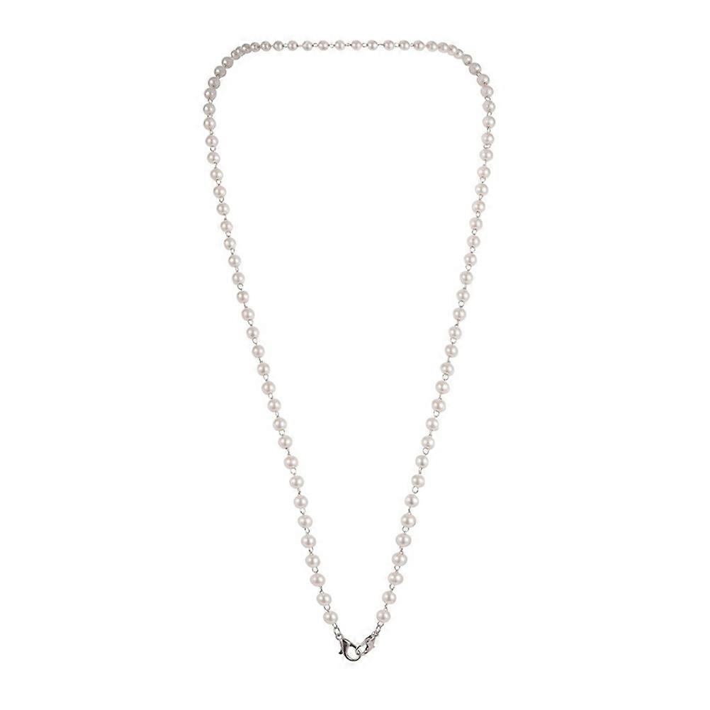 Sophisticated Chain for Eyeglasses Protection Ideal for Mother's Day and Anniversaries Elegant White Color 1Pack