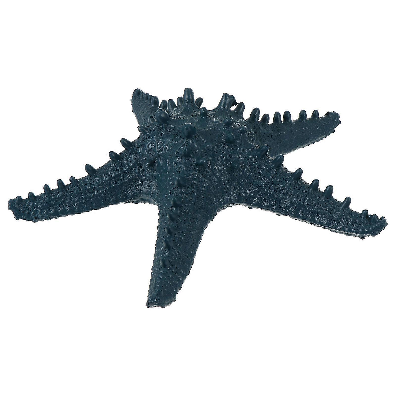 Blue Resin Desktop Decoration for Home Shop Simulation Prop