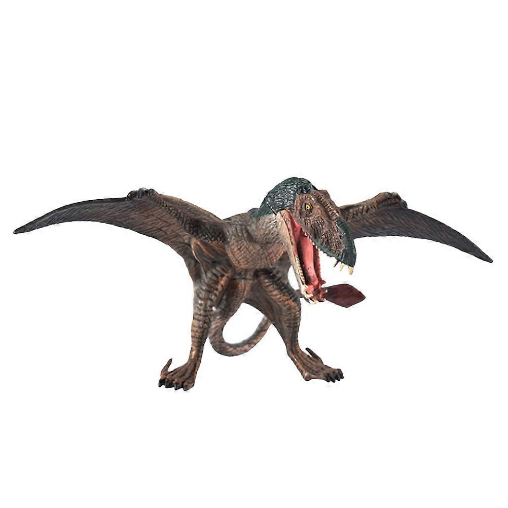 Simulation Dinosaur Plaything For Kids Imagination Development Brown Color 1Pack