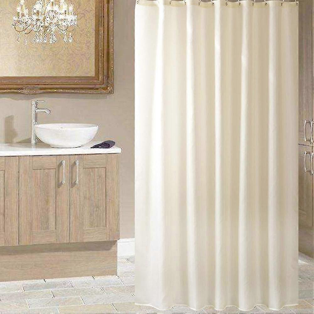Durable Waterproof Shower Curtain with Hooks - Mildew & Fade Resistant Bathroom D��cor (Model No. 3)