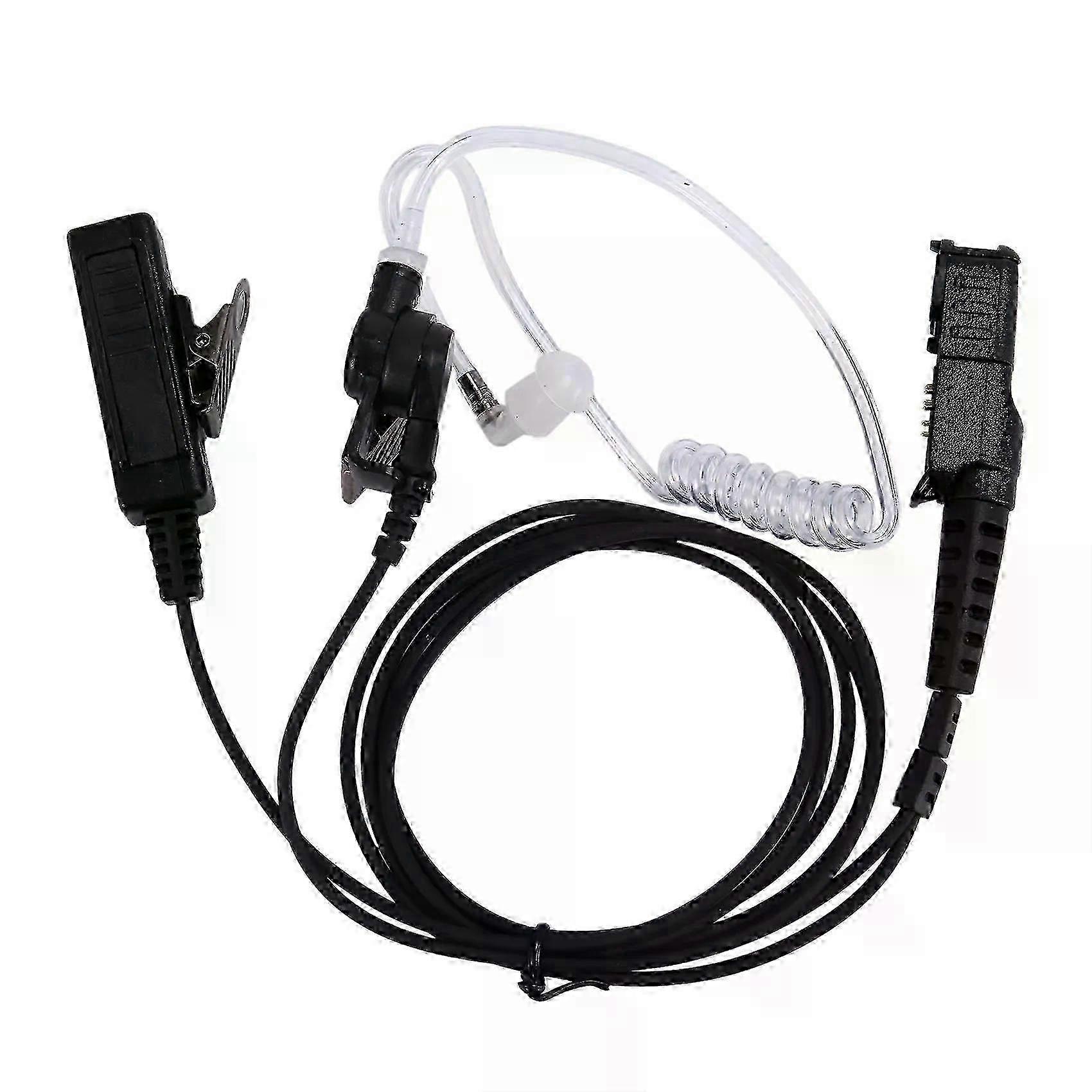 Hands Free Headset for Motorola MTP3100 MTP3200 MTP3250 MTP3550 Two Way Radio with PTT Function