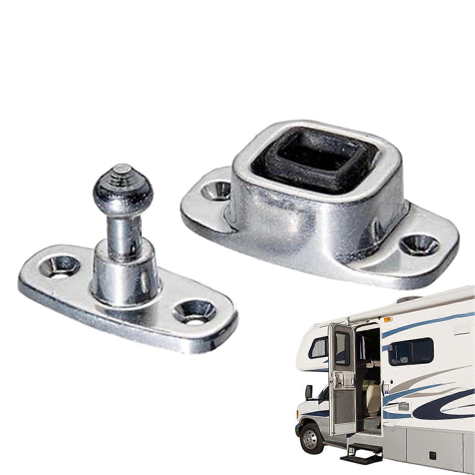 Trailer Door Latch Snap Lock Holder for Cargo Carrier and Tailgate Stopper Large Shorty