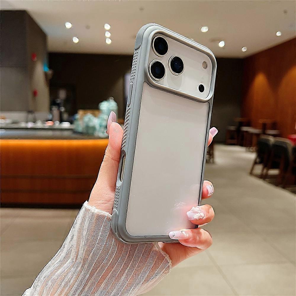 Compatible For iPhone 17 Pro Case TPU + PC Transparent Protective Phone Cover