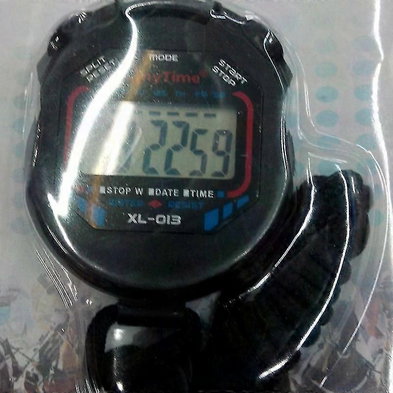 Chronomètre numérique multifonction pour la course à pied Sports de natation avec minuterie LCD