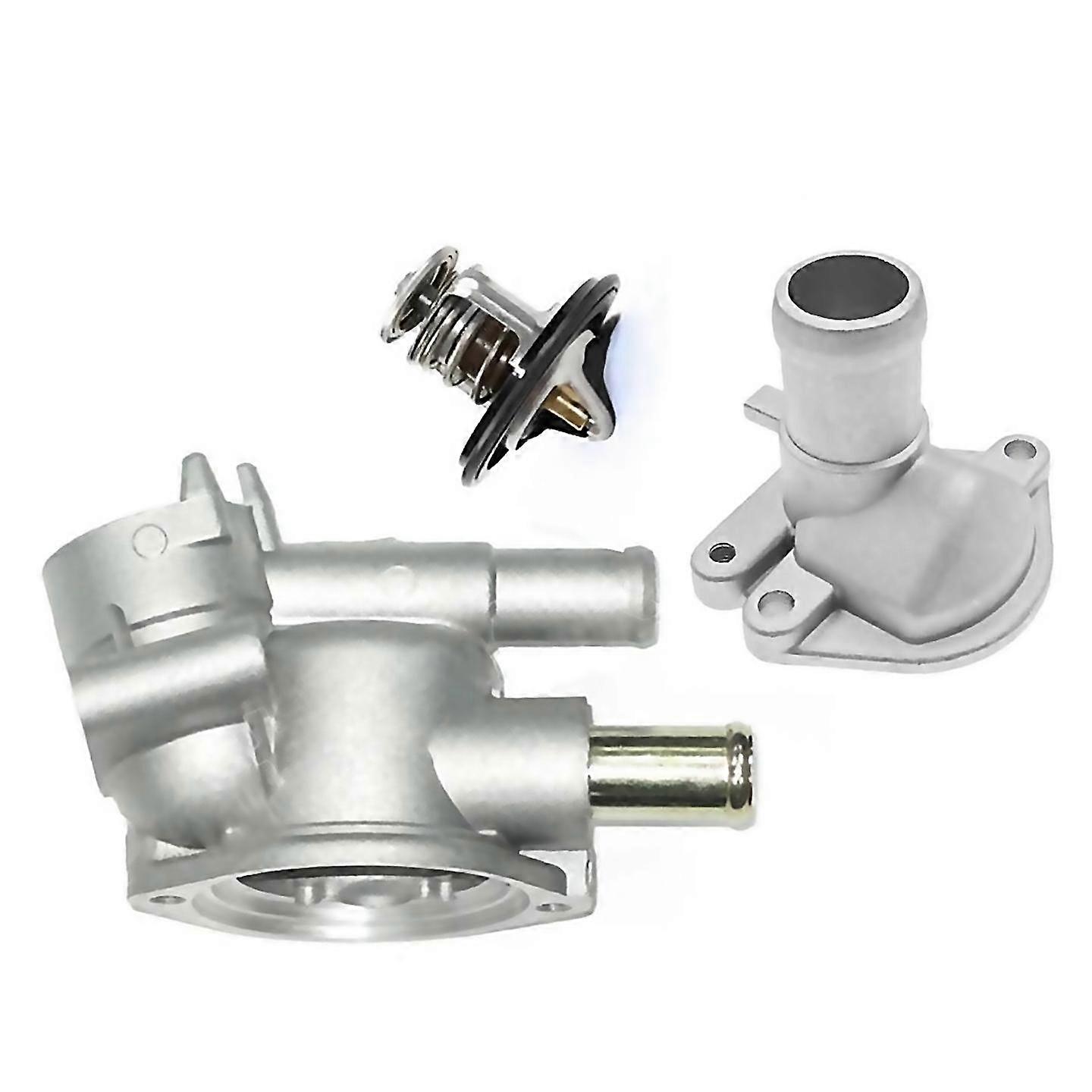 For 3pc car engine coolant thermostat housing for
