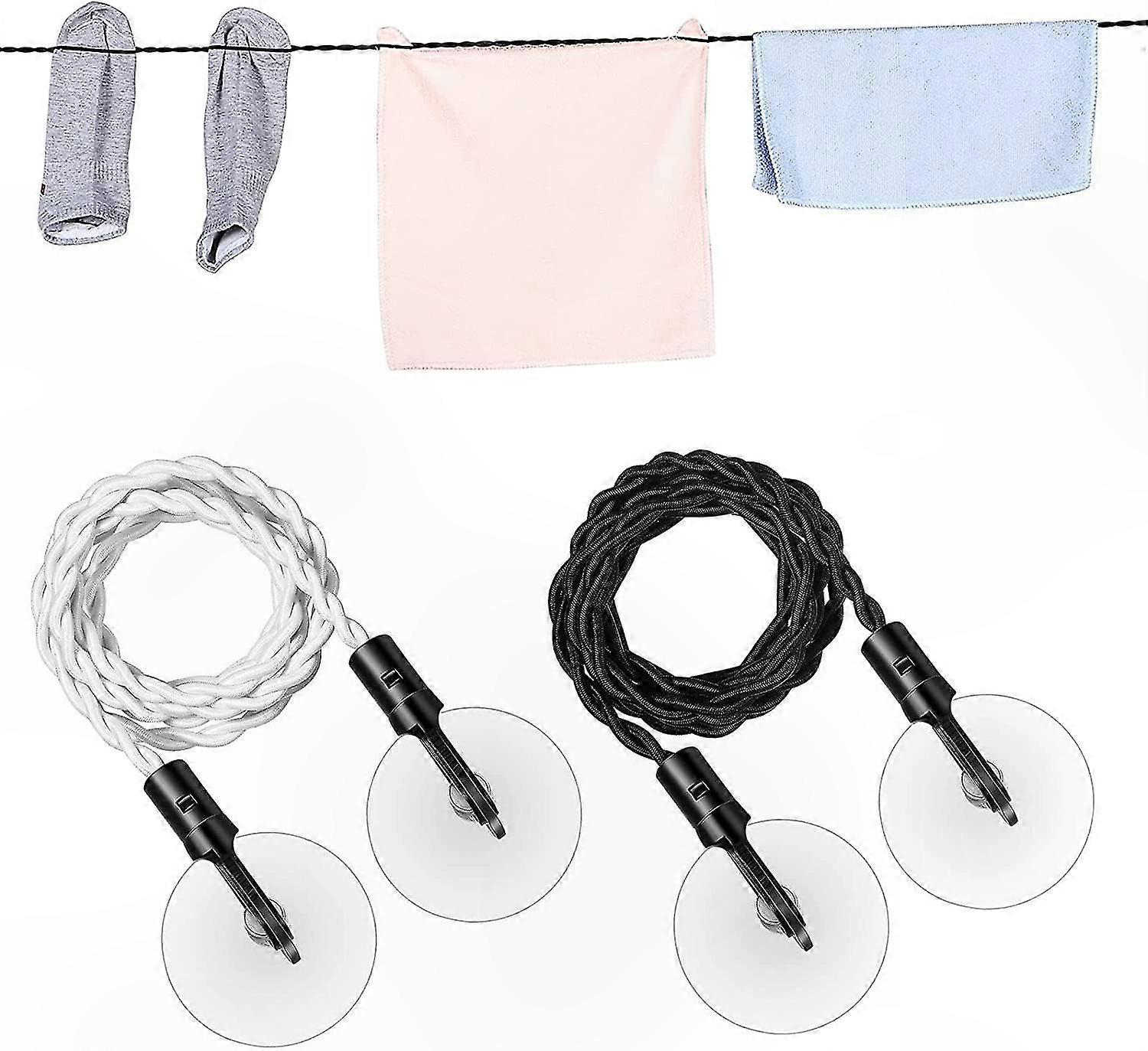 2-Pack Travel Garments with Hooks and Suction Cups