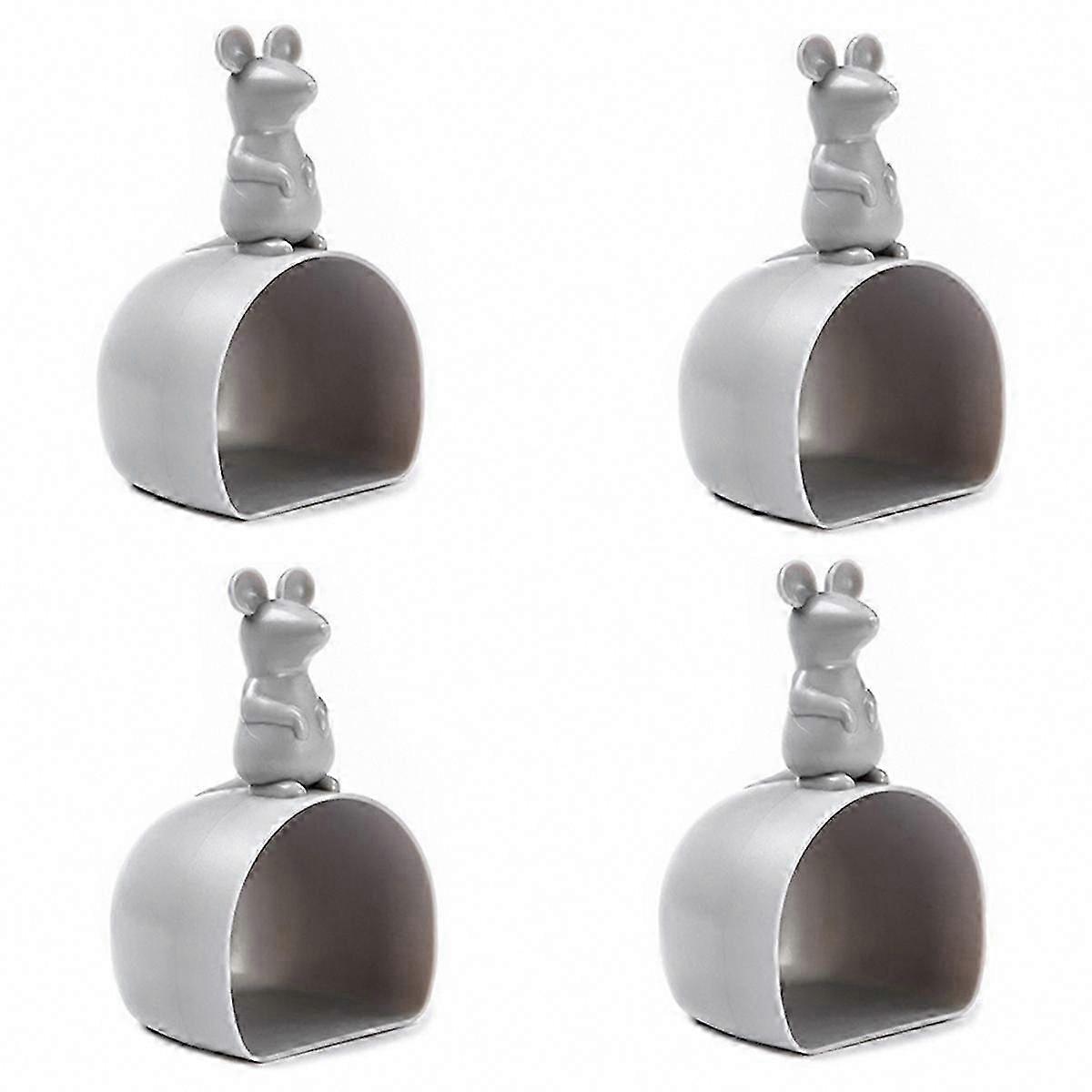 Simple & Stylish Mouse-Shaped Rice Measuring Cup Spoon - Kitchen Gadget for Home