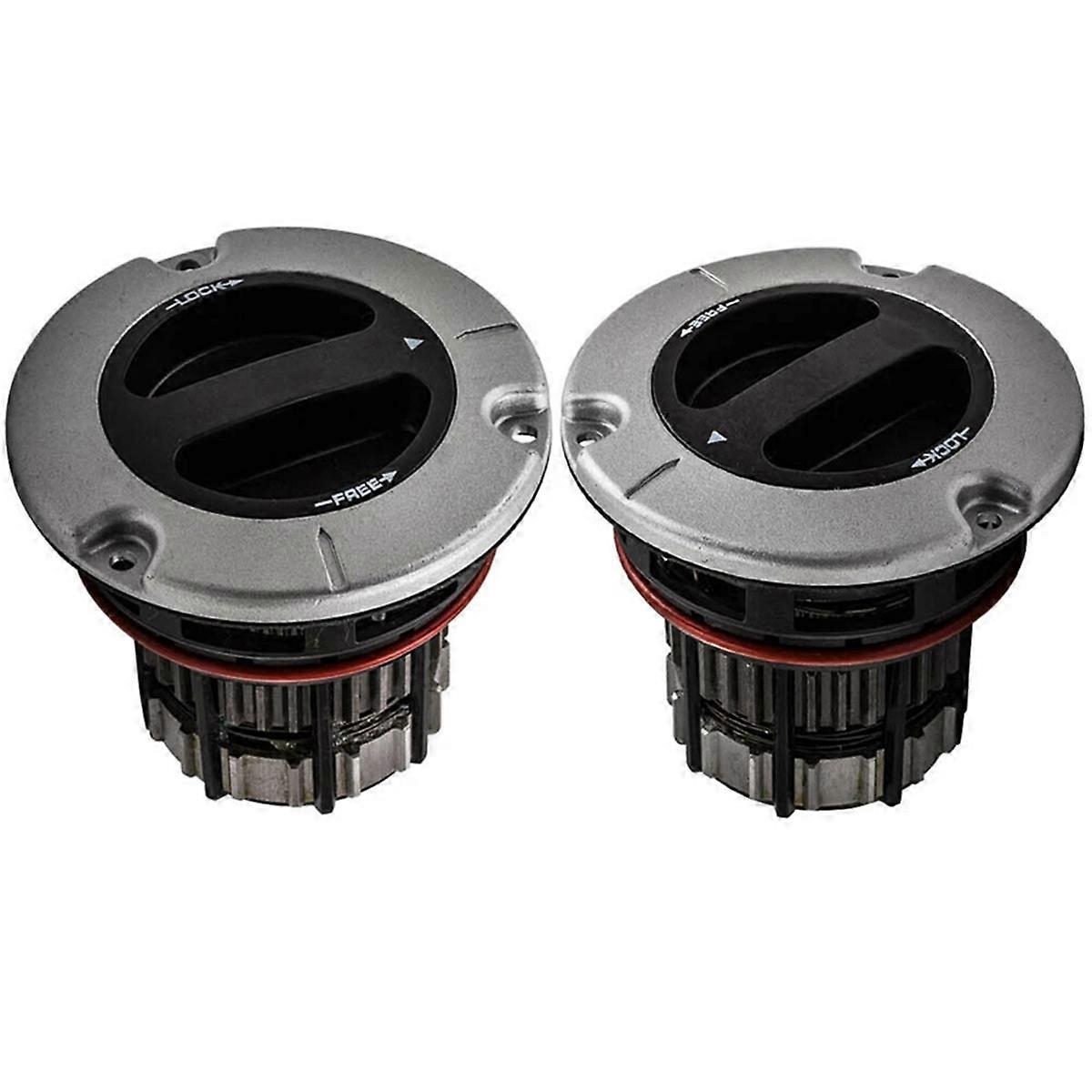 2Pcs Front Locking Hub Manual Wheel Hub BC3Z3B396B BC3Z-3B396-B for F450 F550 Super Duty 2005-2018