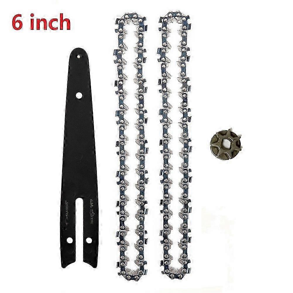 Zestaw pił łańcuchowych i pił łańcuchowych o profilu 4/6 cala do mini trymera piła elektryczna ręczny trymer elektryczny jig części przyrządów do cięcia drewna SZRH A-DS