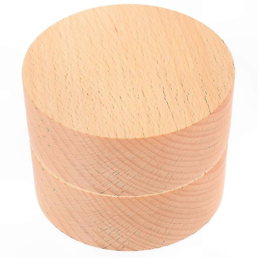 Customizable Rotating Base for Round Music Boxes with DIY Assembly Feature