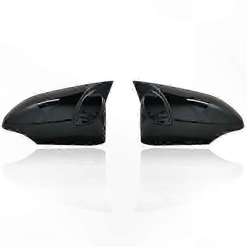 Rearview Mirror Cover and Side Door Wing Compatible with  2012-2019