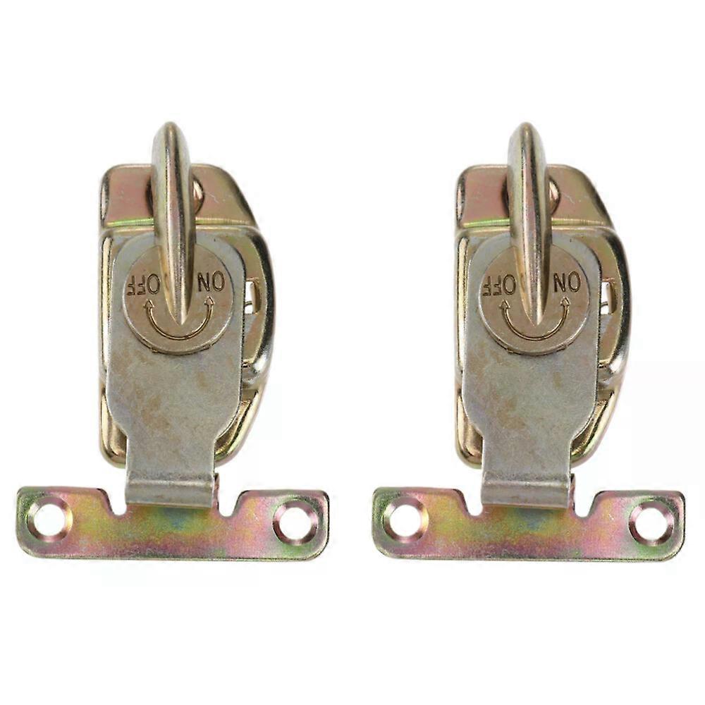 Table Buckles Connectors, 2PCS Iron Table Leaf Locks for Dining Cabinet Table Hasps