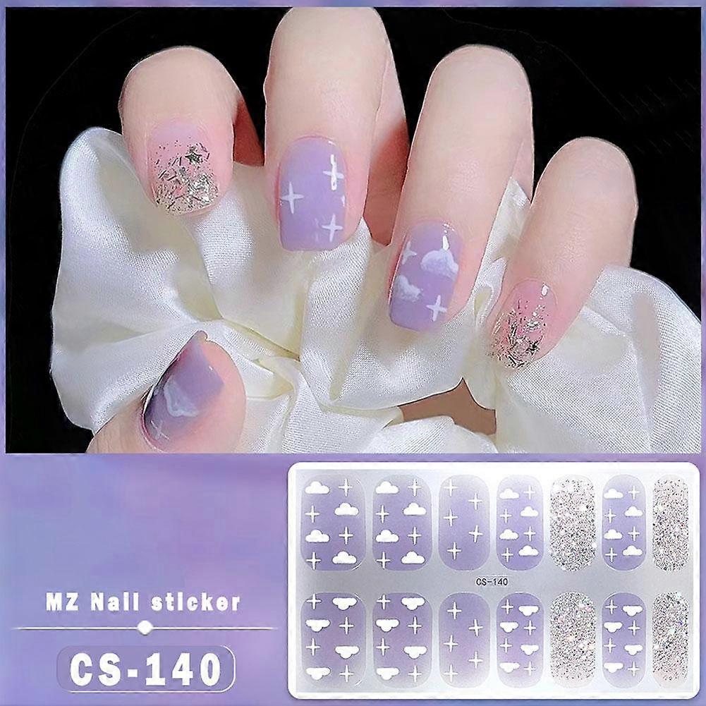 Nail Stickers, 8 Styles & Colors, Convenient, Fast & Long-Lasting Beauty for Daily and Special Occasions