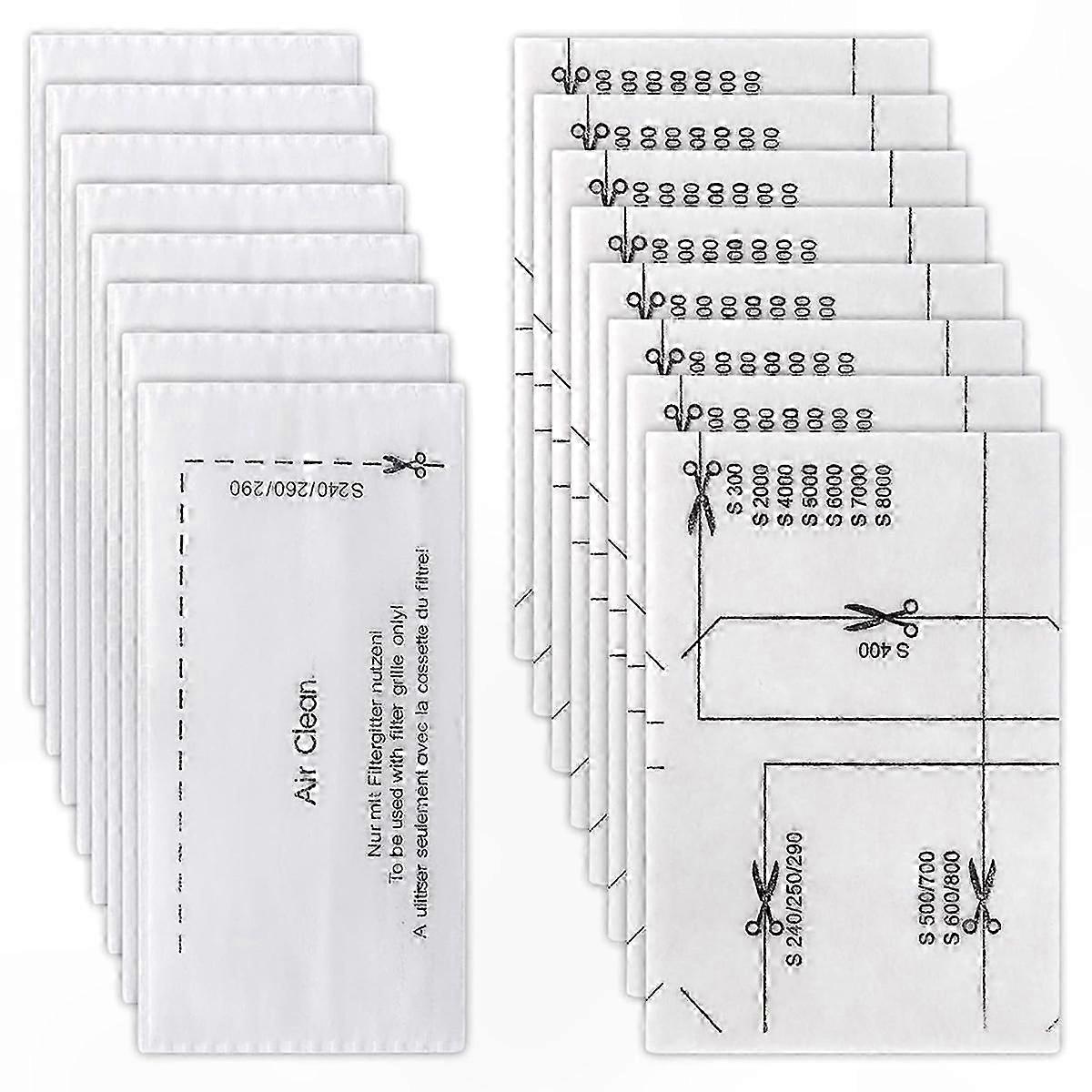 Replacement Filter Set for Miele Vacuum Cleaner-Compatible Models C1/C2/C3, Includes Motor Protection and Dust Filters