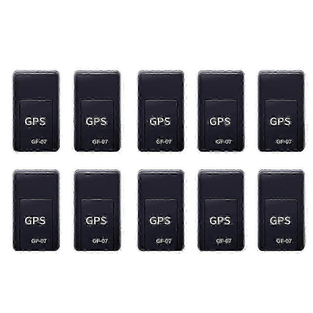 2025 10 Pack Gf07 Mini Magnetic Gps Trackers For Real Time Vehicle Location Tracking Monitor For Assets