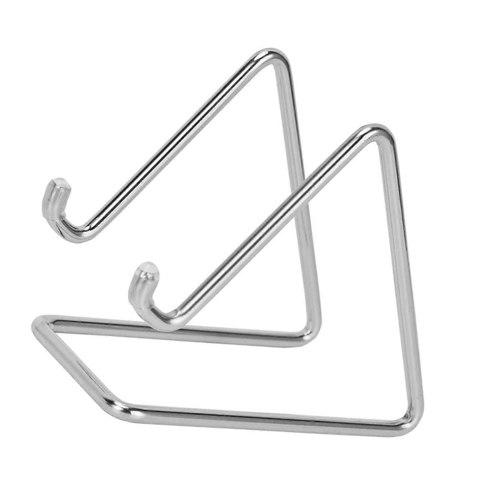 Space Efficient Iron Frame Desktop Organizers Sturdy Construction for Office Stationery Storage Sliver