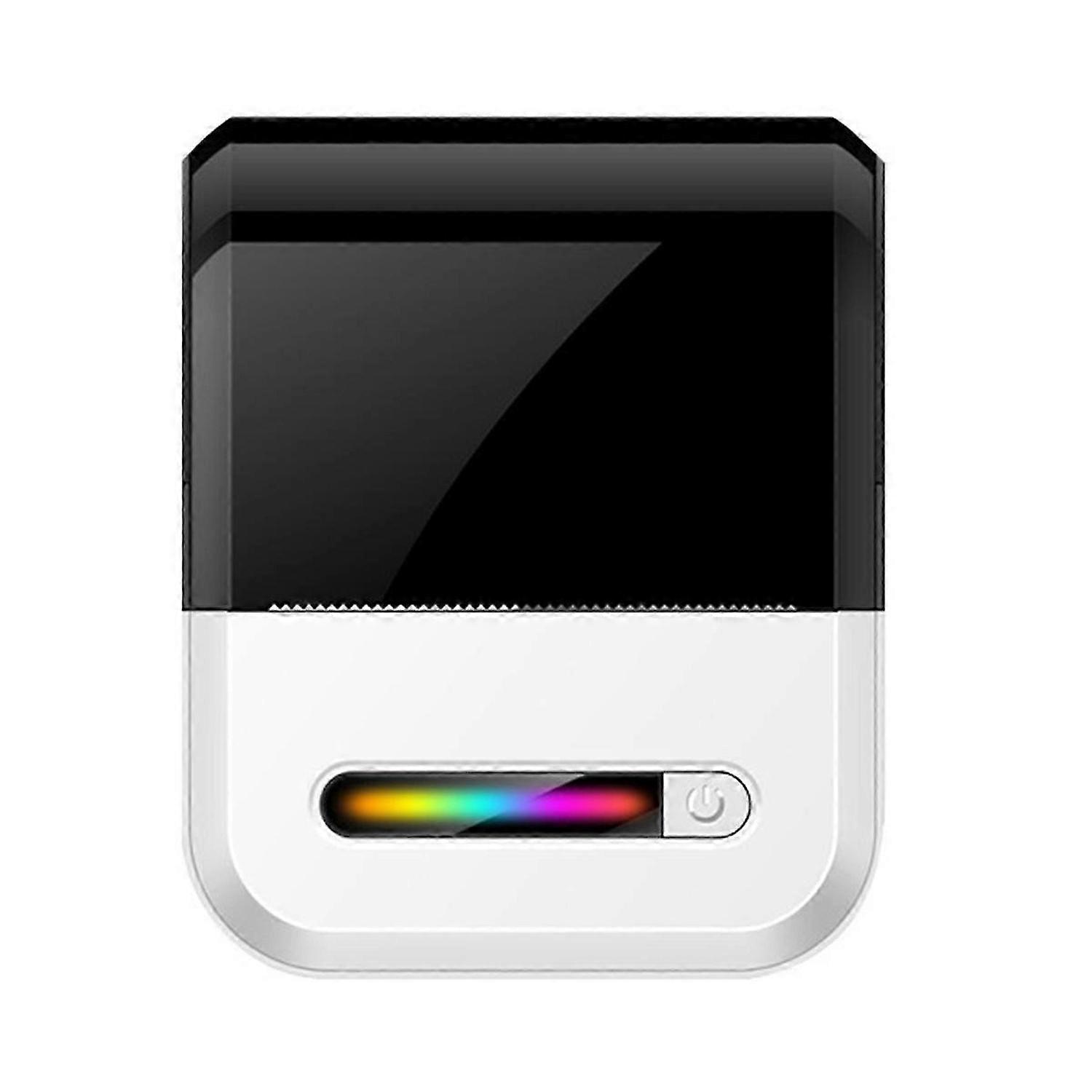 Mini Portable Printer Thermal Printing Sticker Mini Pocket Printer Self-Adhesive Label Printer Mini Label Maker