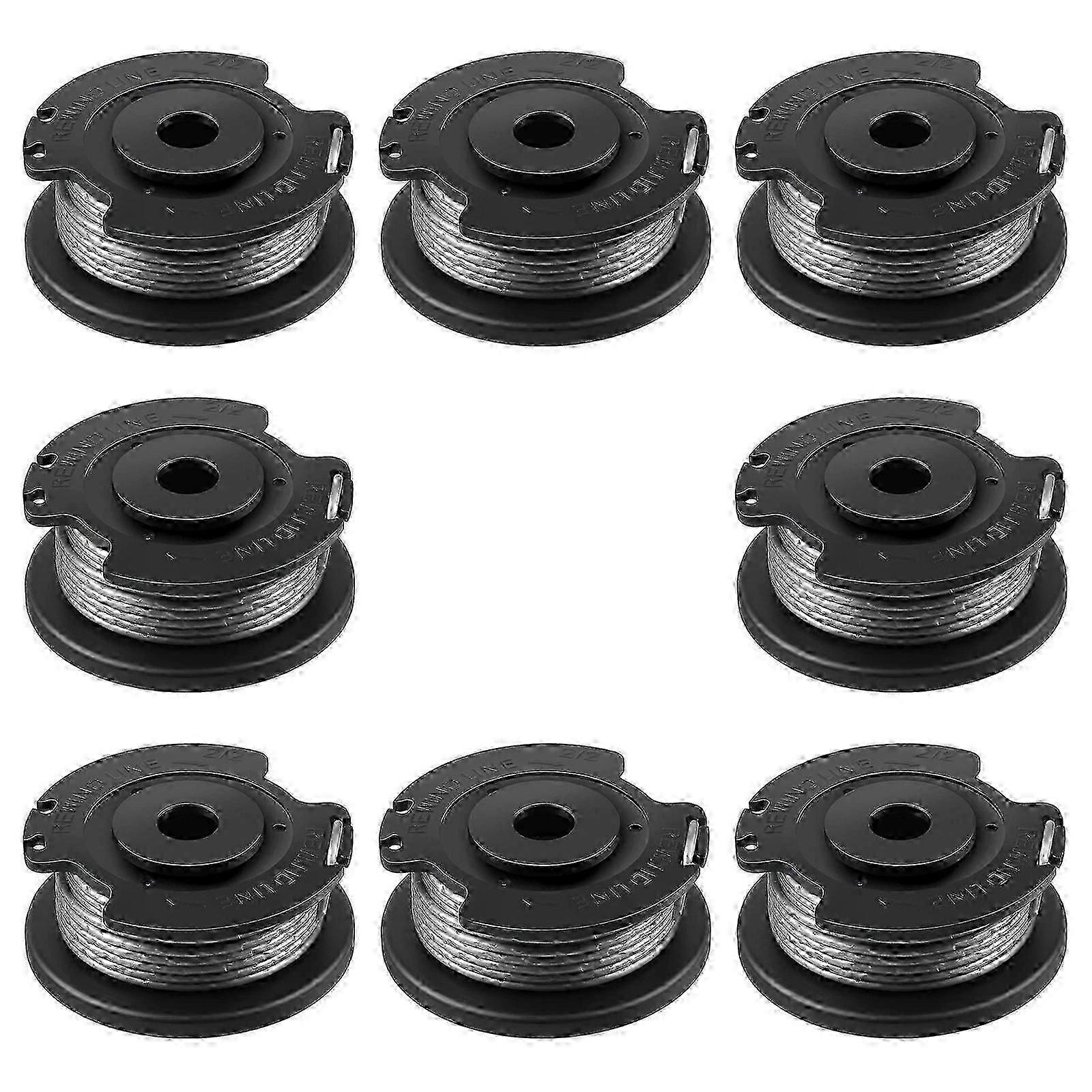 8 عبوات F016800569 خط بكرة بديل لماكينة تشذيب السلسلة ل Bosch EasyGrassCut 23 ، 26 ، 18 ، 18-230 ، 1