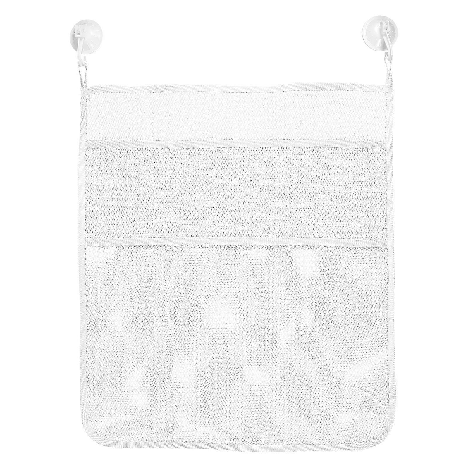 Shower Toy Organizer Mesh Storage Organizer with 4 Pockets 1Set
