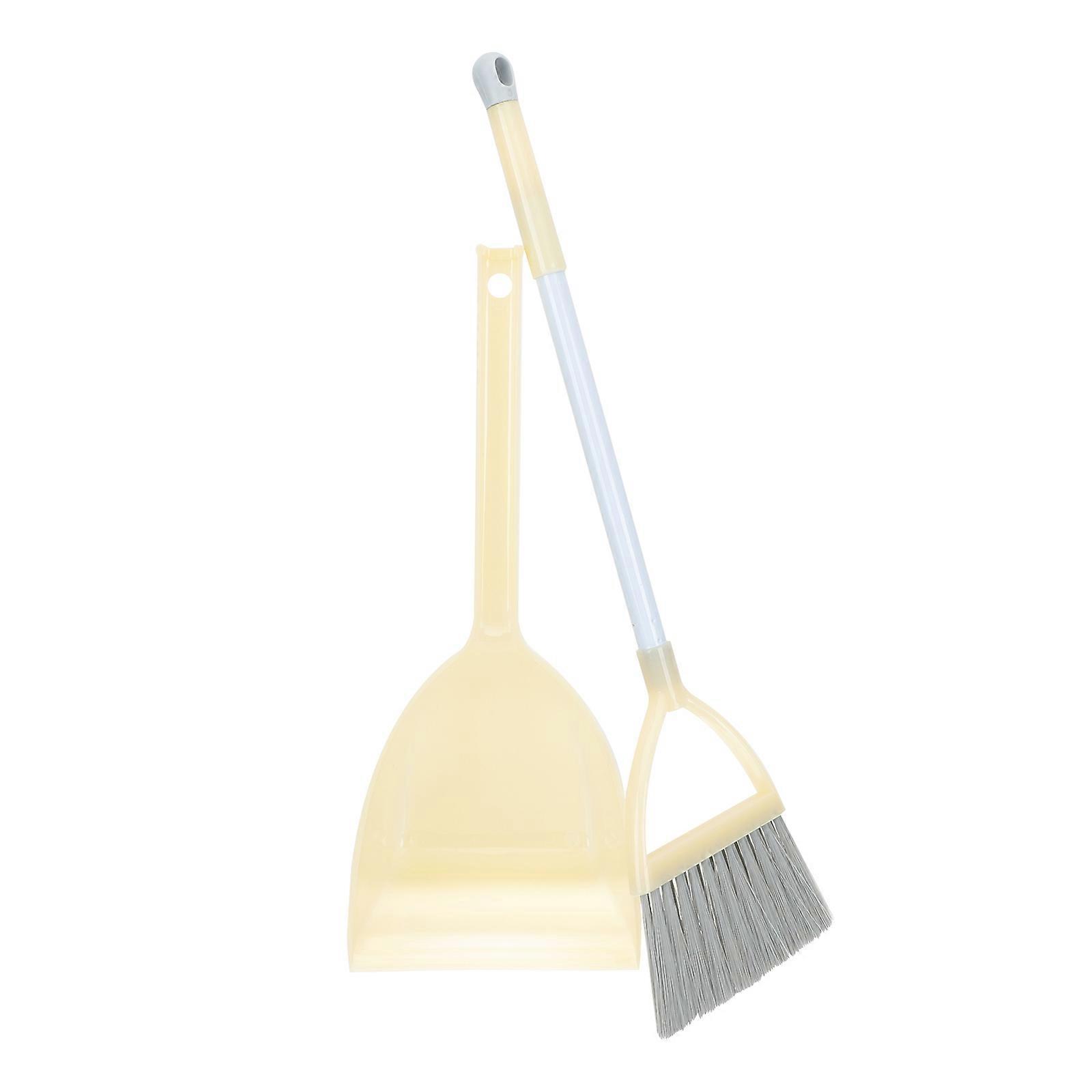 Kids Broom Small Broom and Dustpan Set for Bathing 1Set Lightweight Helper