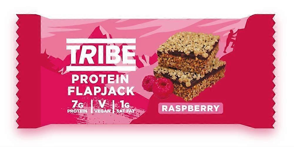 Tribe Gluten Free Protein Flapjack in Raspberry Flavour 50g - 12 Pack