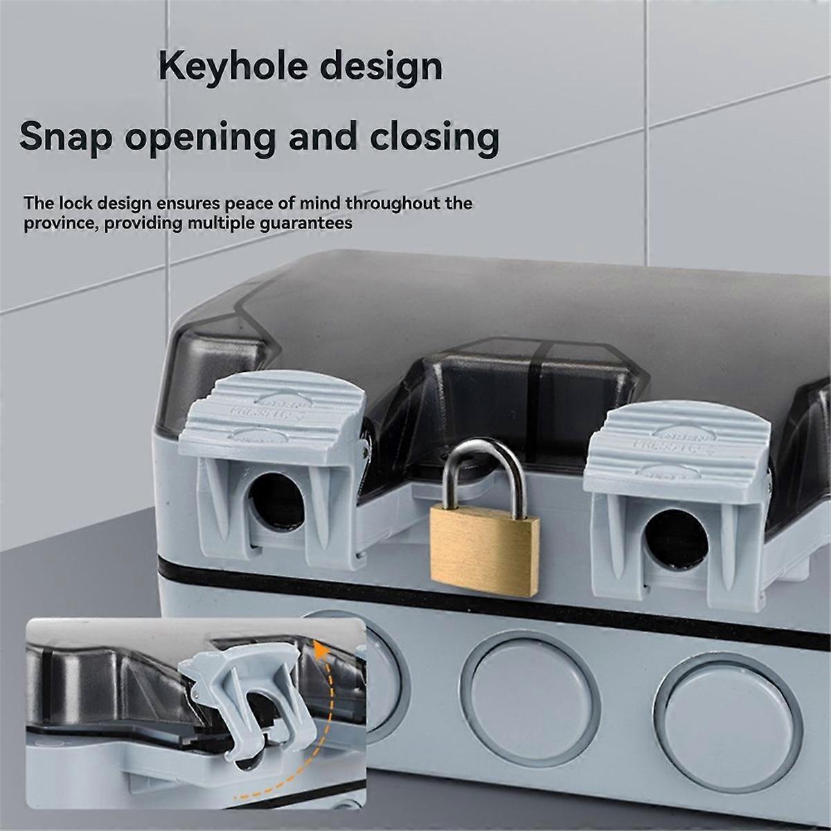 IP66 15A Rainproof Charging Socket US Plug