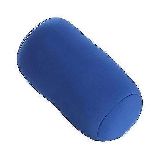 Sofa pillow with microbead roll for sleep support