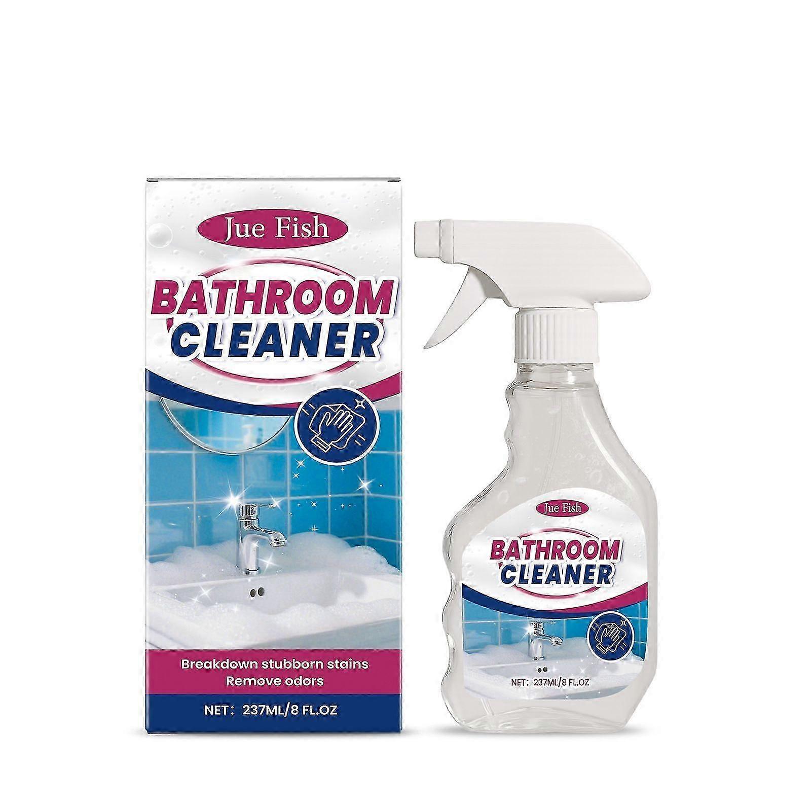 Multi-Purpose Bathroom Cleaner Spray Bathroom Cleaner for Glass, Tile, Mirrors & Chrome Prevents Soap Scum & Watermarks