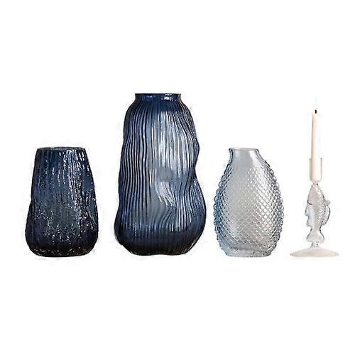 Hestia Glass Fish Candle Holder