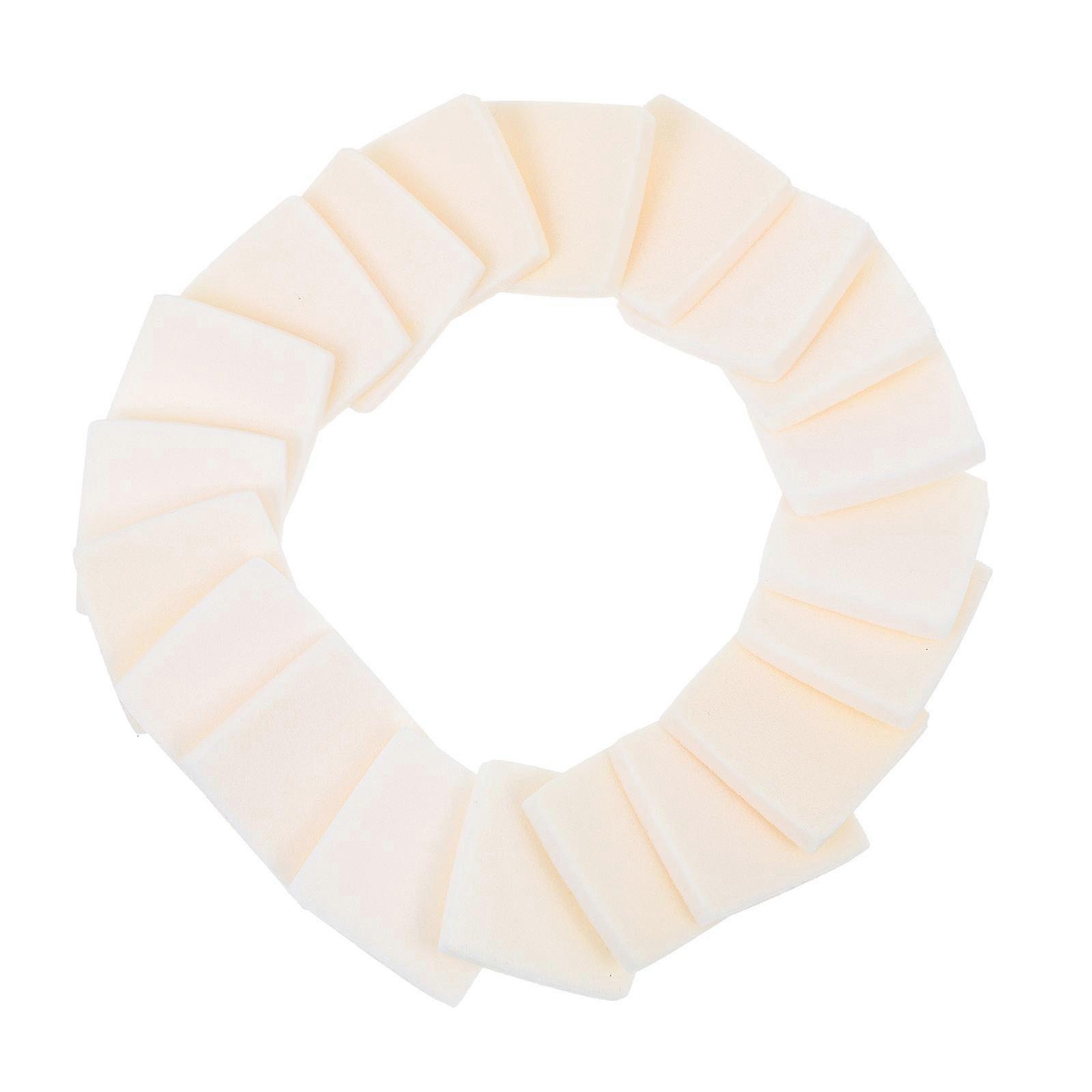 Square Sponge Mats Photosensitive Pad for DIY Seal 20Pcs Practical Sponge Pads