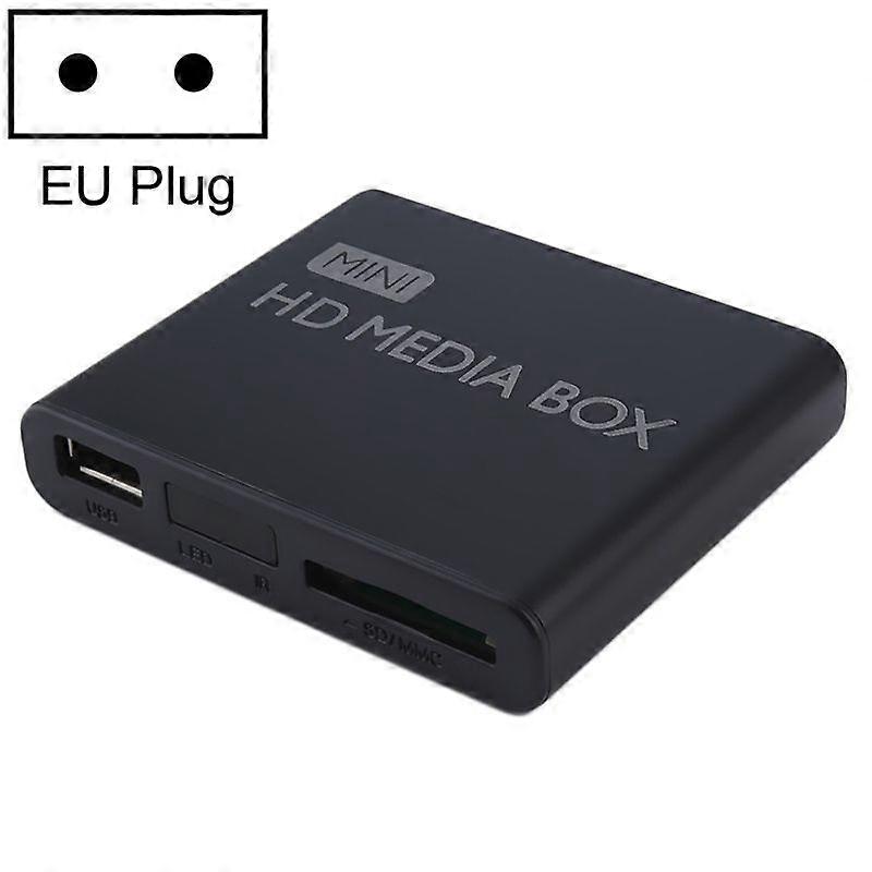 4K Video Loop USB External Media Player AD Player (EU Plug)