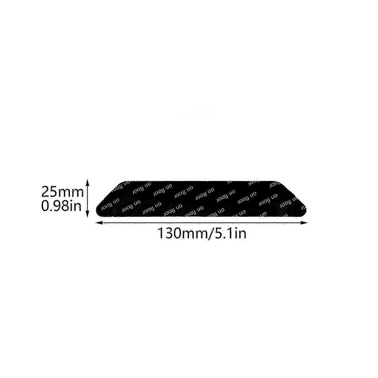 16pcs Trapezoidal Carpet Non-slip Sticker Washable And Reusable Carpet Tape Non-marking Carpet Ordinary 25*130mm