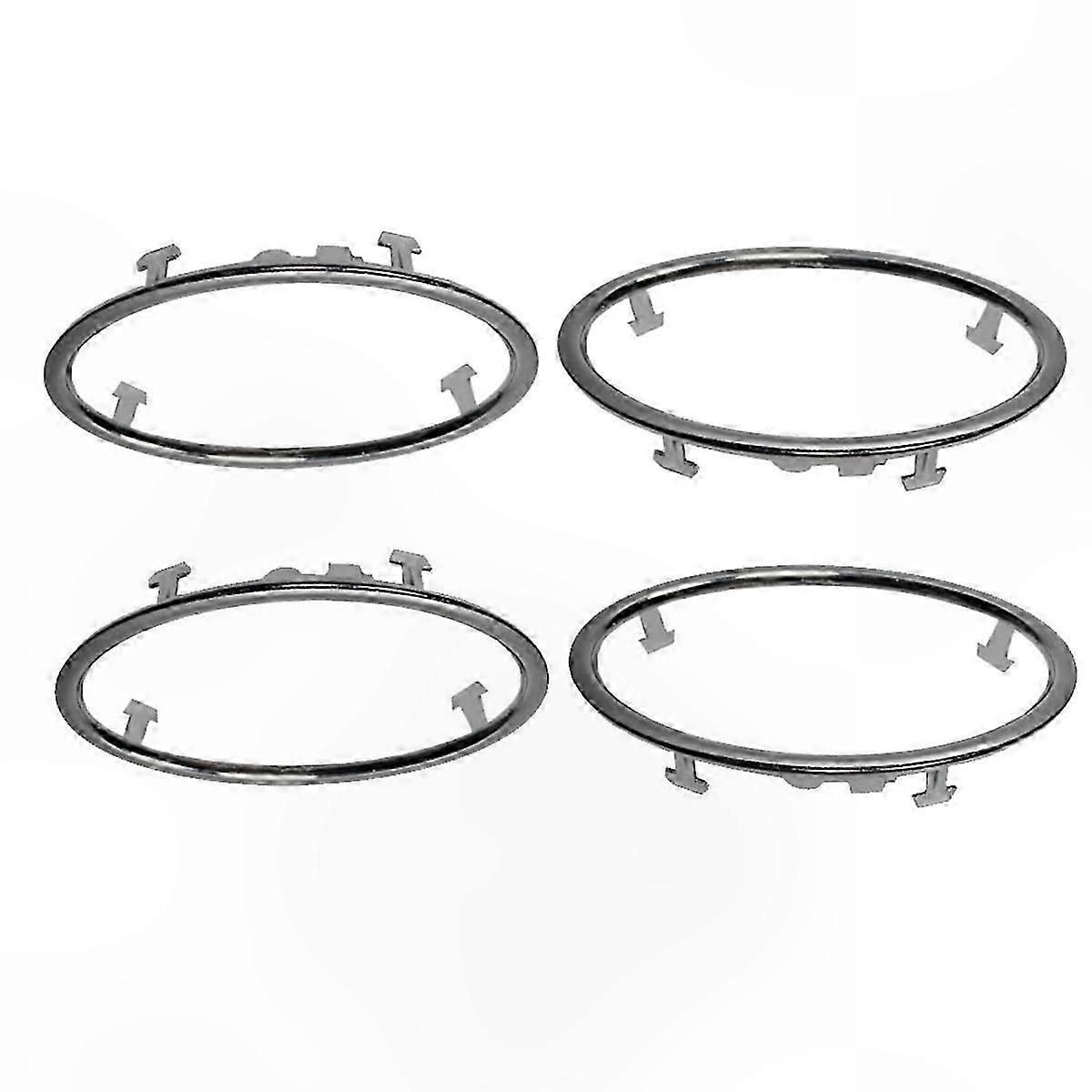 4 Pieces Dashboard Vent Frame for Focus 2005-2011 Air Conditioner Accessory Trim Replacement 4M51A014L21