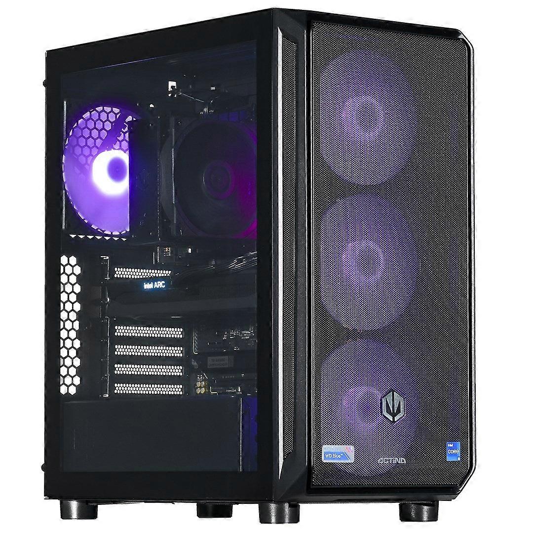 Actina 5901443410263 PC Intel® Core™ i5 i5-12600k 32 Gb DDR5-SDRAM 1 Tt SSD Intel Arc B580 Midi Tower musta