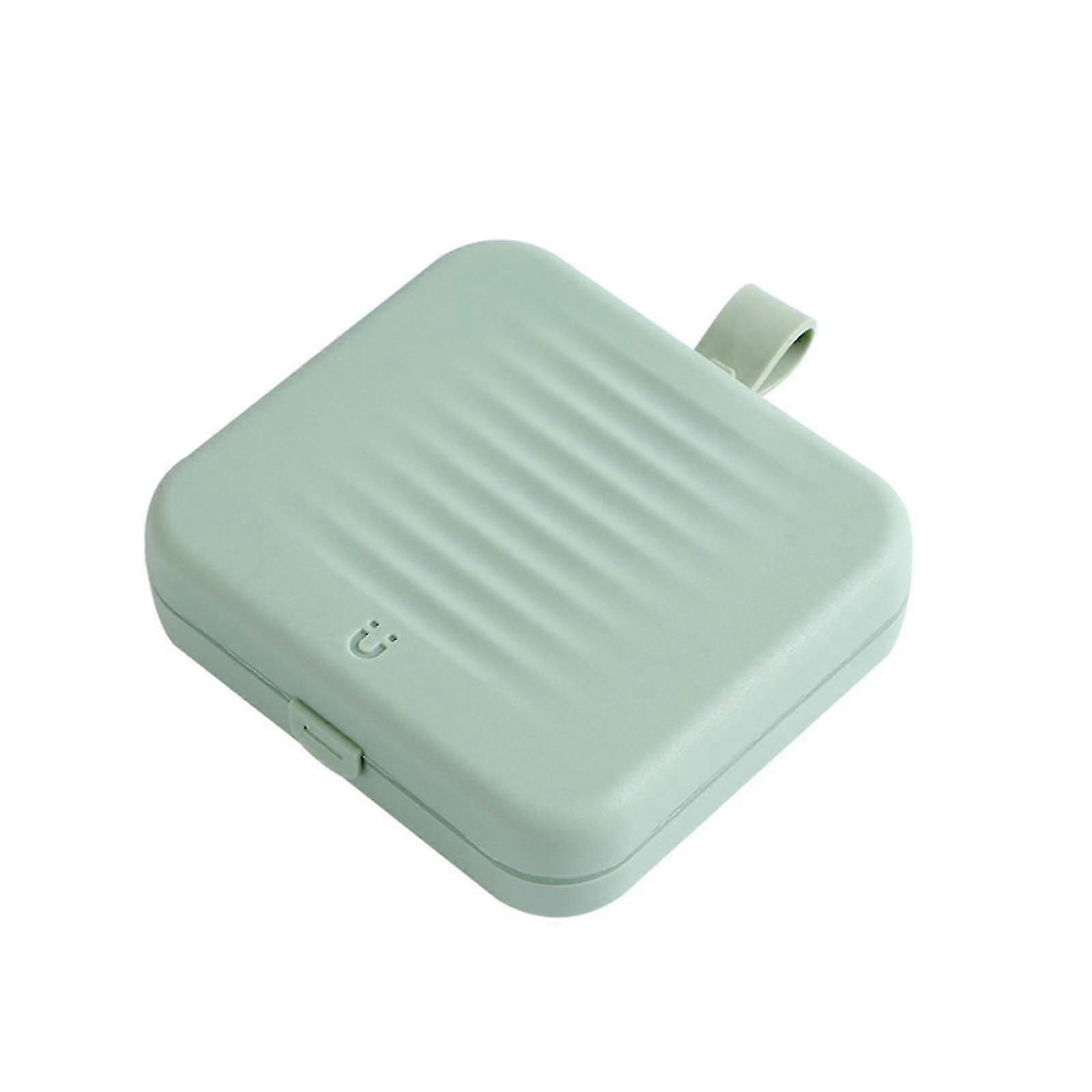 Magnetic Sewing Supplies Storage Box 2-Layer Thread Needle Organizer Mini Portable Case for Sewing