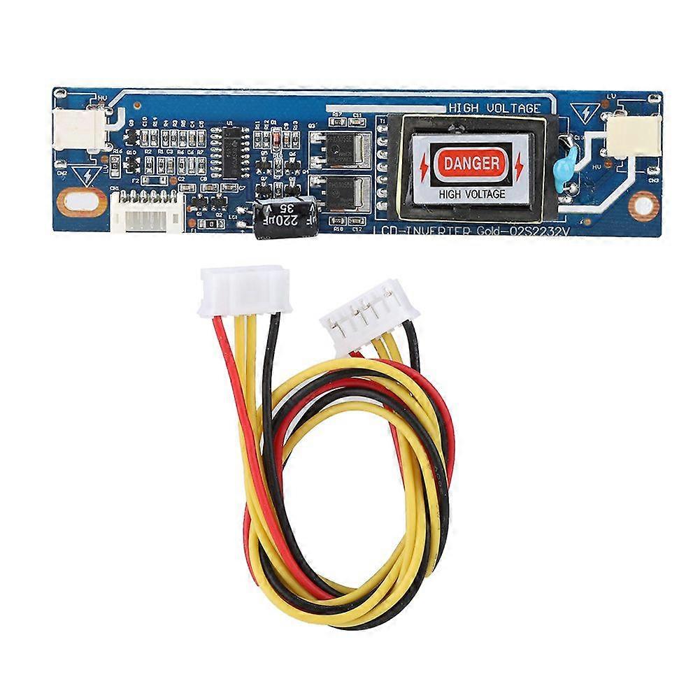 CCFL Dual Lamp Large Port High Pressure Inverter Board for 10-22" LCD Screen Backlight 10-28V