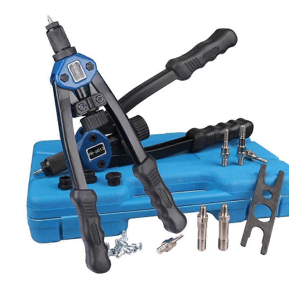 110pcs Labor-saving Hand Riveter Kits Fine Quality Simple Manual Rivet Machine Professional Riveting Tools Set