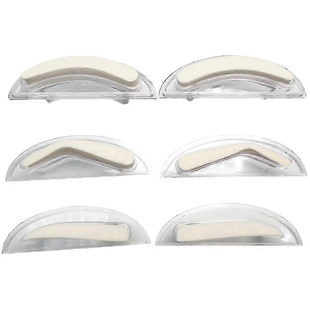 Waterproof Adjustable Eyebrow Stamp Kit with Arched Sponge - Ideal for Makeup Beginners