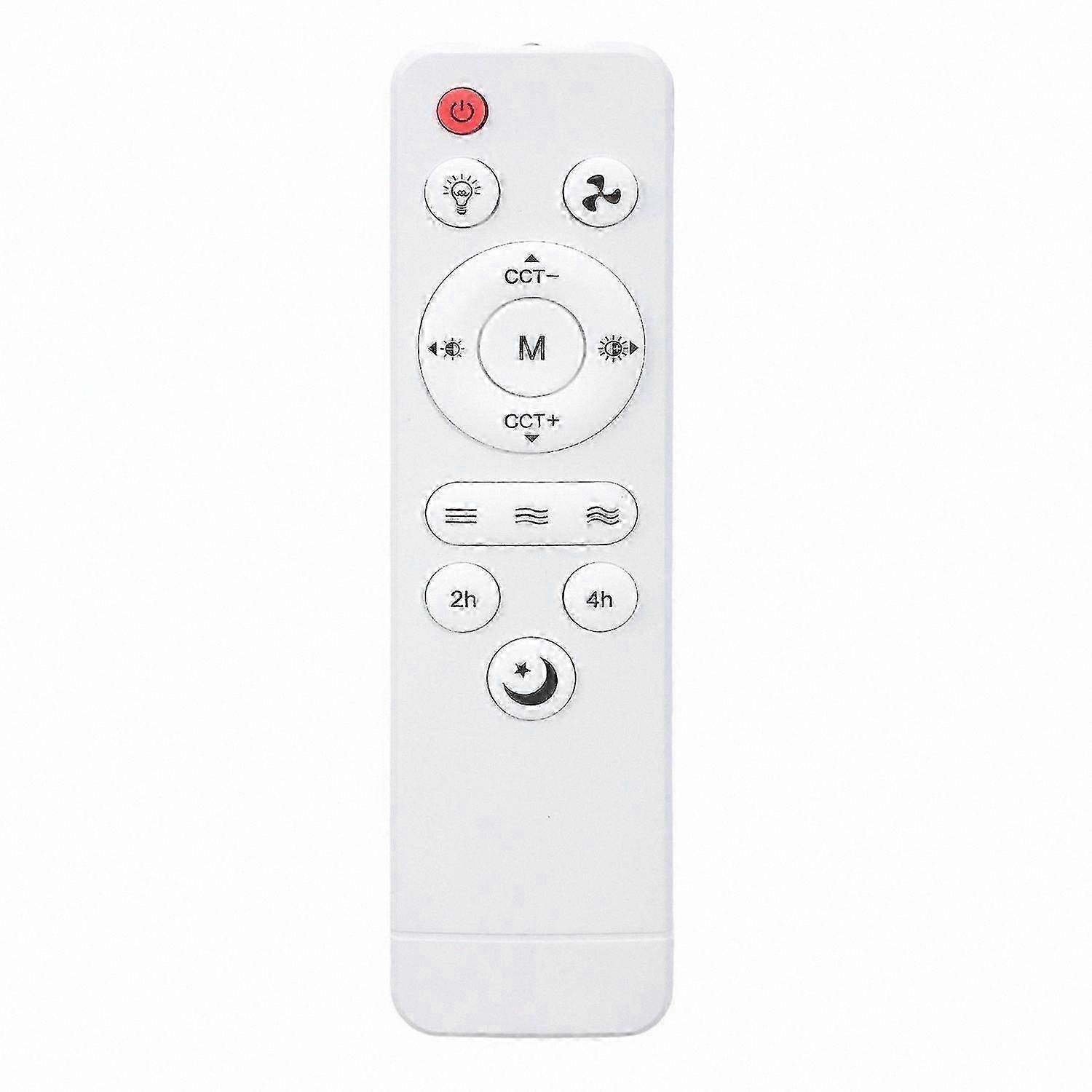 IR Remote Control for E27 Ceiling Fan Lights with Dimming and Color Change Functionality