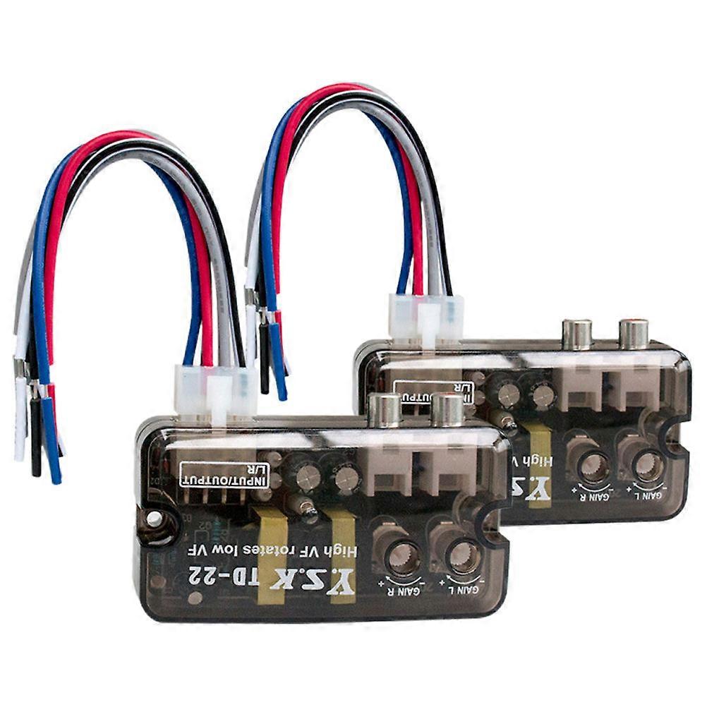Car Audio High to Low Frequency Converter for Amplifier Speaker Level