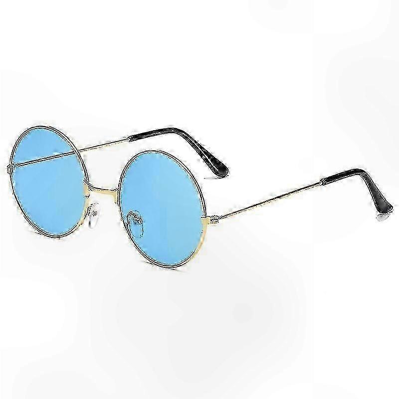Retro Round Polarized Sunglasses Unisex Stylish Circle Frames for Men and Women