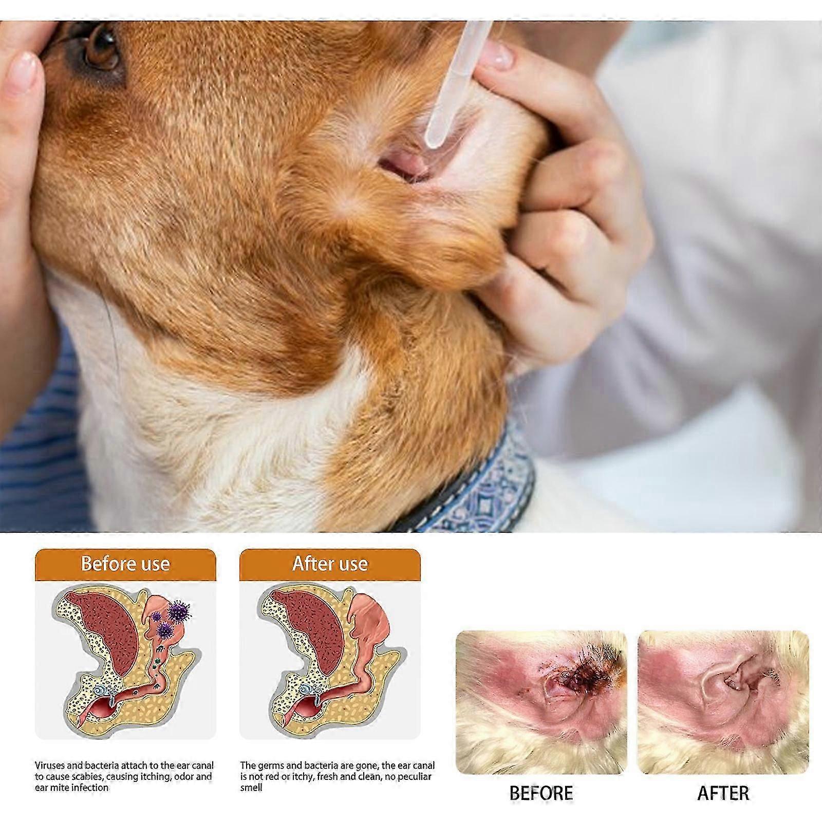 Nodding  Mites And Impurities  Anti-itching  Cat And Dog Ear Cleaner Ear Cleaner For Cats And Dogs